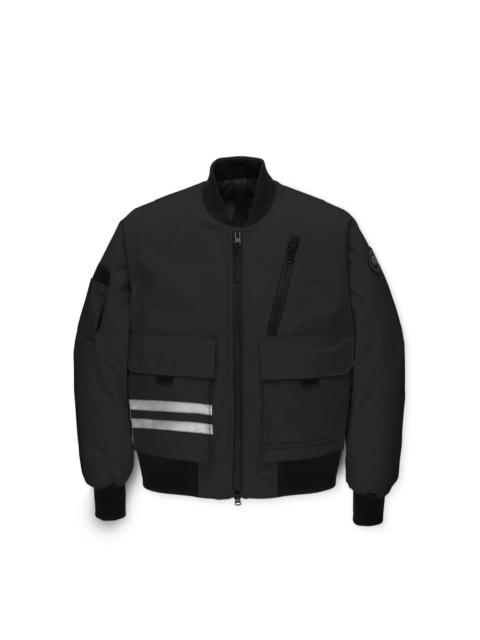 Canada Goose MEN'S KIRKFIELD BOMBER JACKET BLACK LABEL