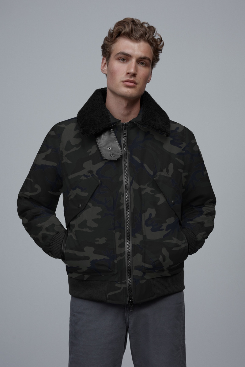 Canada Goose MEN'S BROMLEY BLACK LABEL BOMBER JACKET outlook