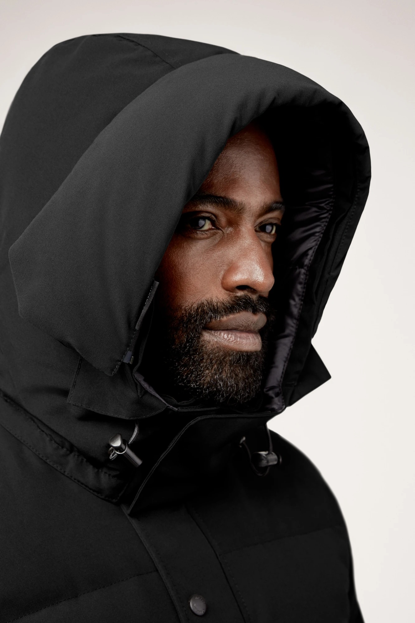 WYNDHAM PARKA BLACK LABEL WITH HOOD TRIM - 5