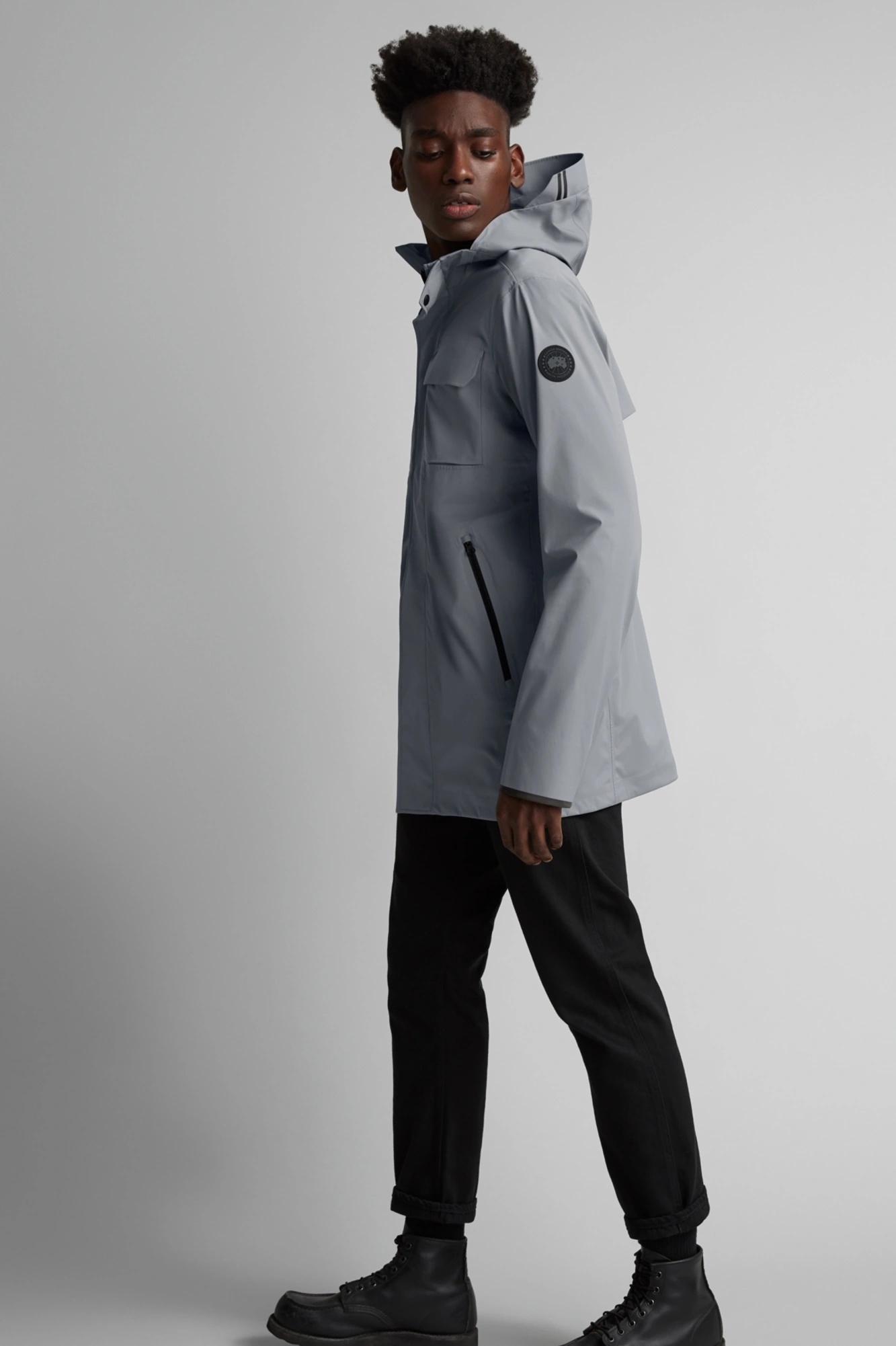 MEN'S WASCANA RAIN JACKET BLACK LABEL - 3