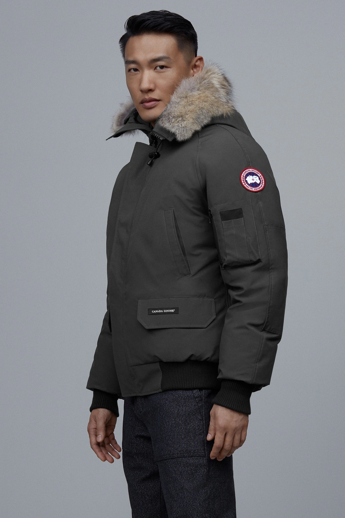 Canada goose bomber coat hot sale mens