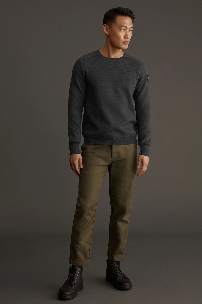 Canada Goose CONWAY CREW NECK SWEATER BLACK LABEL outlook