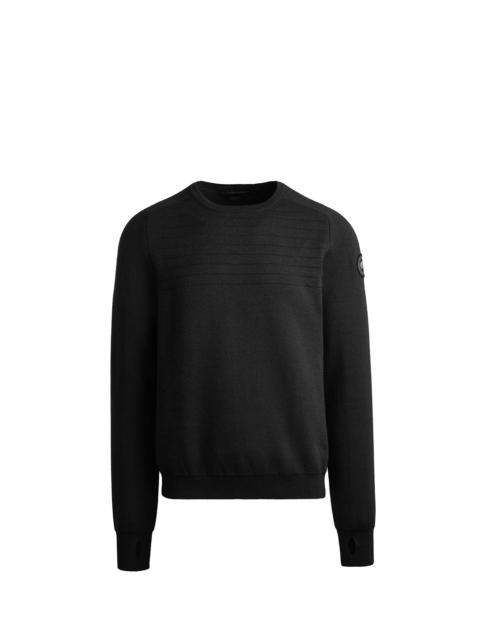 CONWAY CREW NECK SWEATER BLACK LABEL