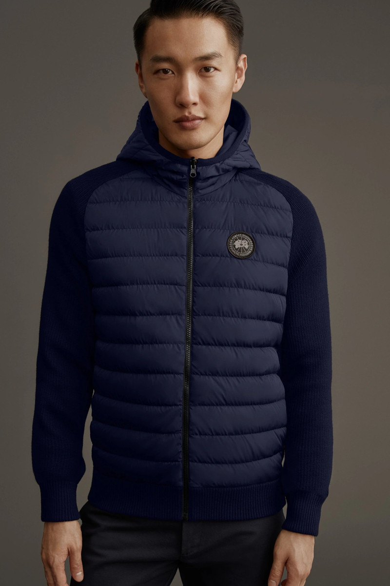 Canada Goose HYBRIDGE KNIT REVERSIBLE HOODY BLACK LABEL outlook