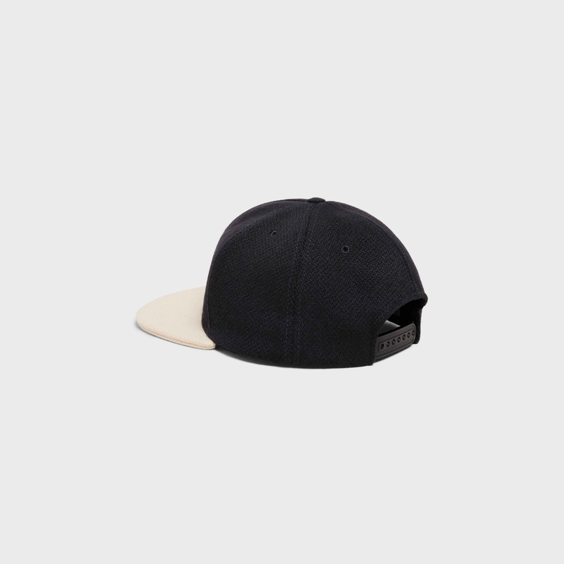 INITIAL SNAPBACK CAP IN WOOL 3