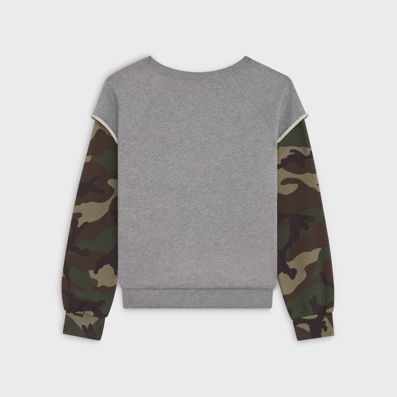 CELINE CELINE LOOSE SWEATSHIRT IN COTTON WITH STUDS outlook