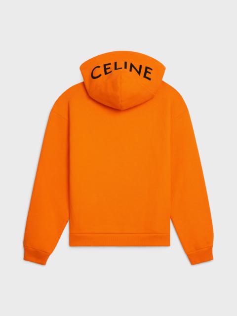 CELINE CELINE LOOSE SWEATSHIRT IN COTTON FLEECE