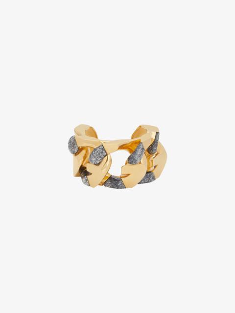 Givenchy G CHAIN TWO TONE CUFF