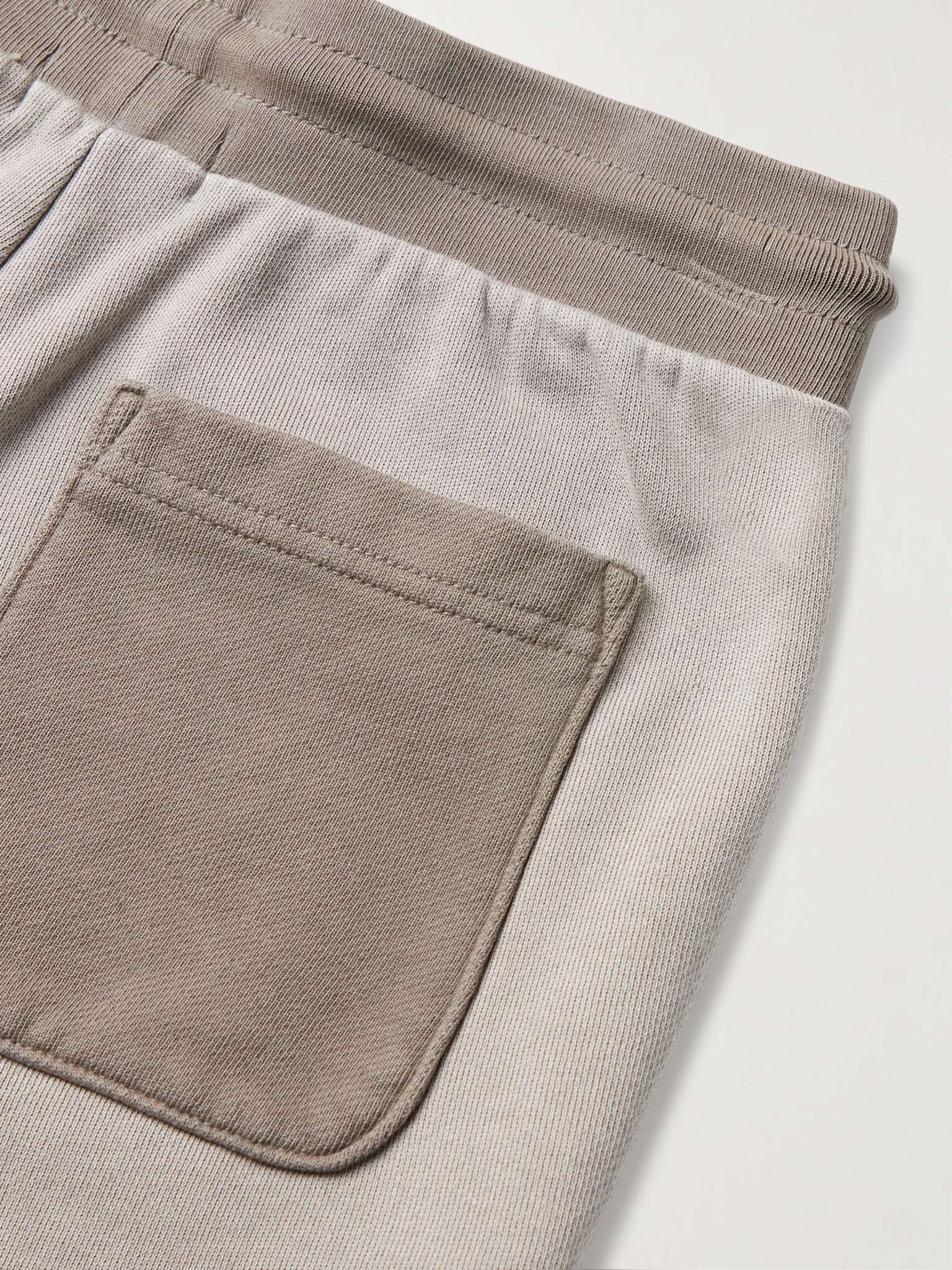 1992 Slim-Fit Tapered Two-Tone Cotton-Jersey Sweatpants - 9
