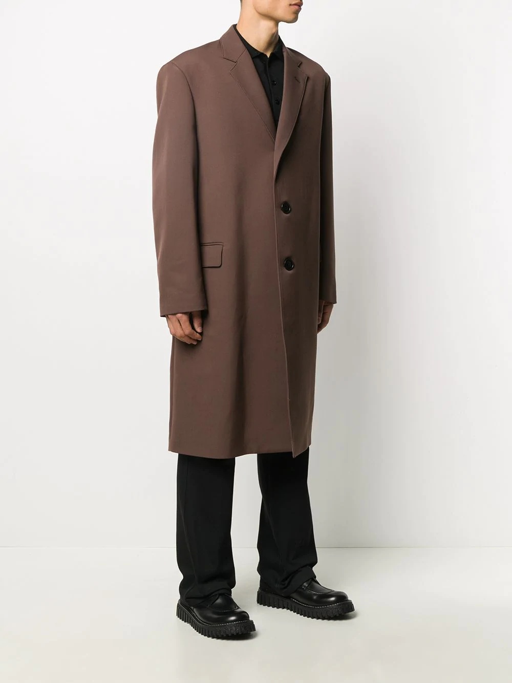 poly-wool suit coat - 7