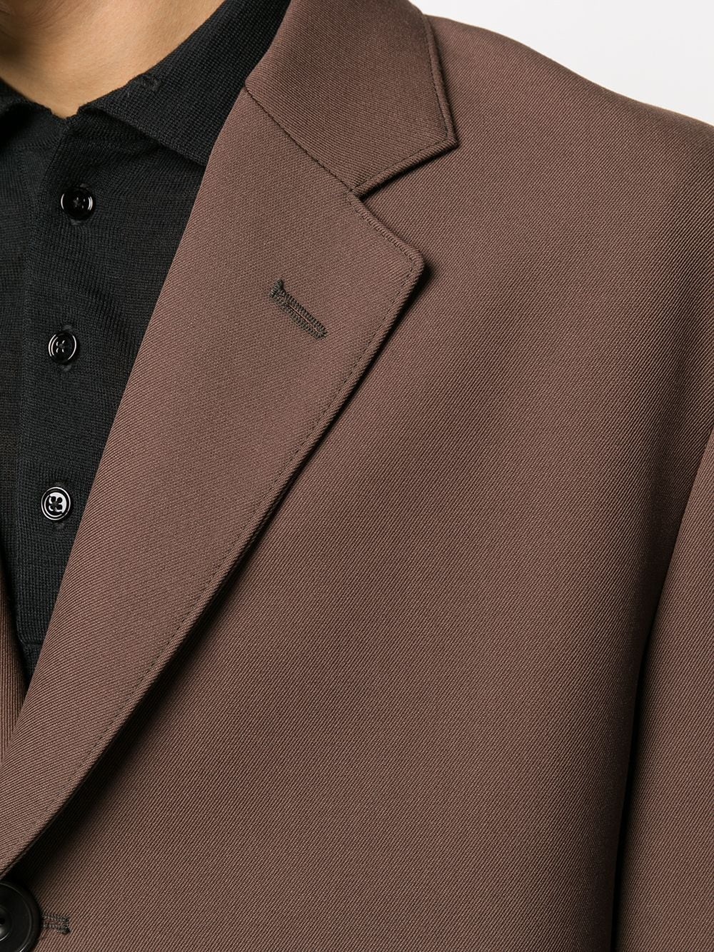 poly-wool suit coat - 11