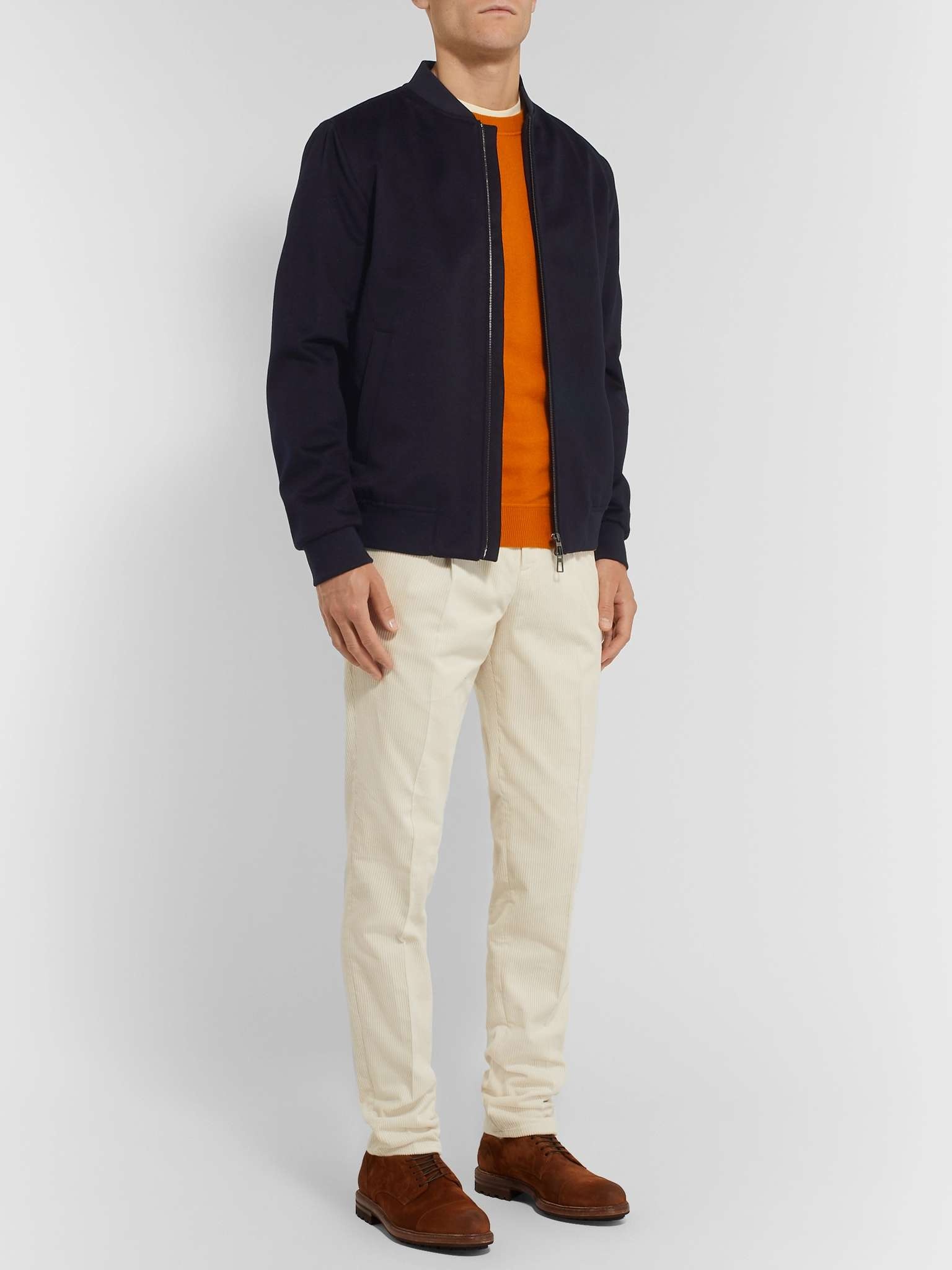 Ivy Storm System Cashmere Bomber Jacket - 3