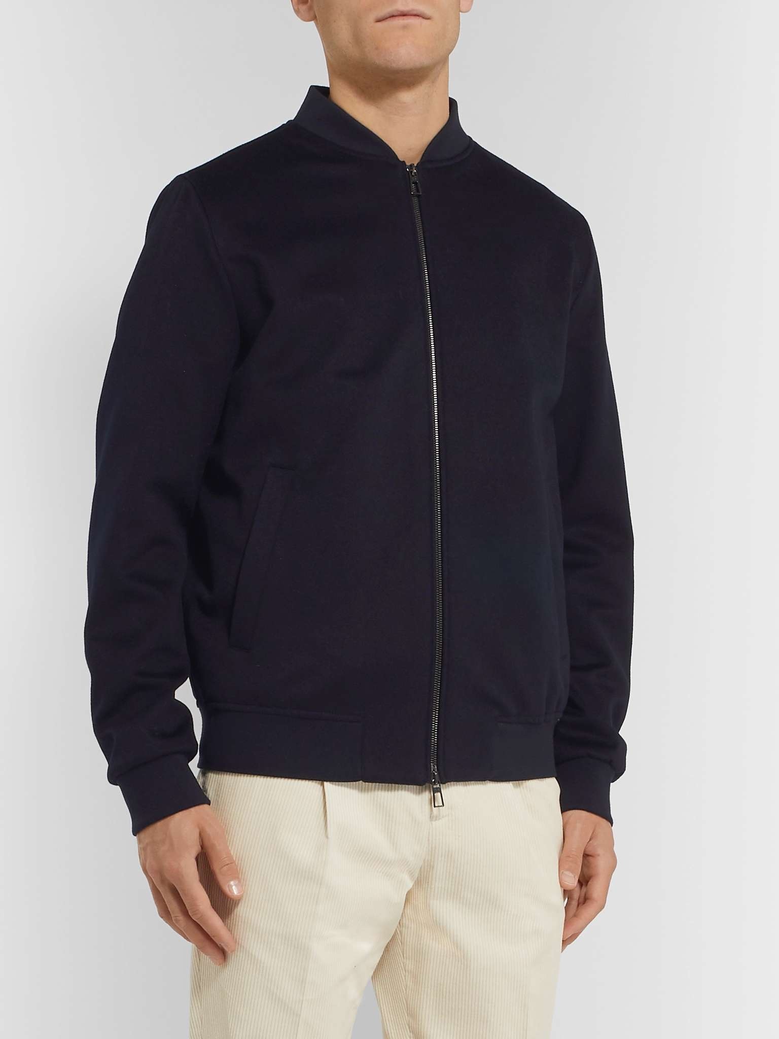 Ivy Storm System Cashmere Bomber Jacket - 7