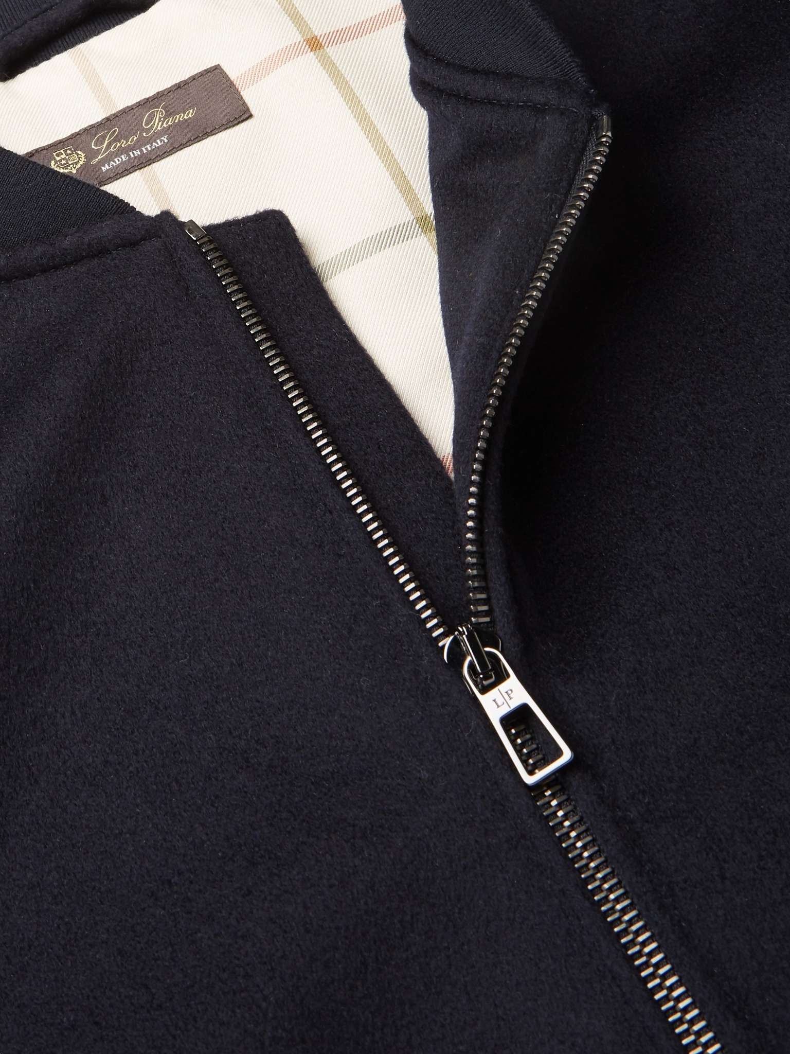 Ivy Storm System Cashmere Bomber Jacket - 11