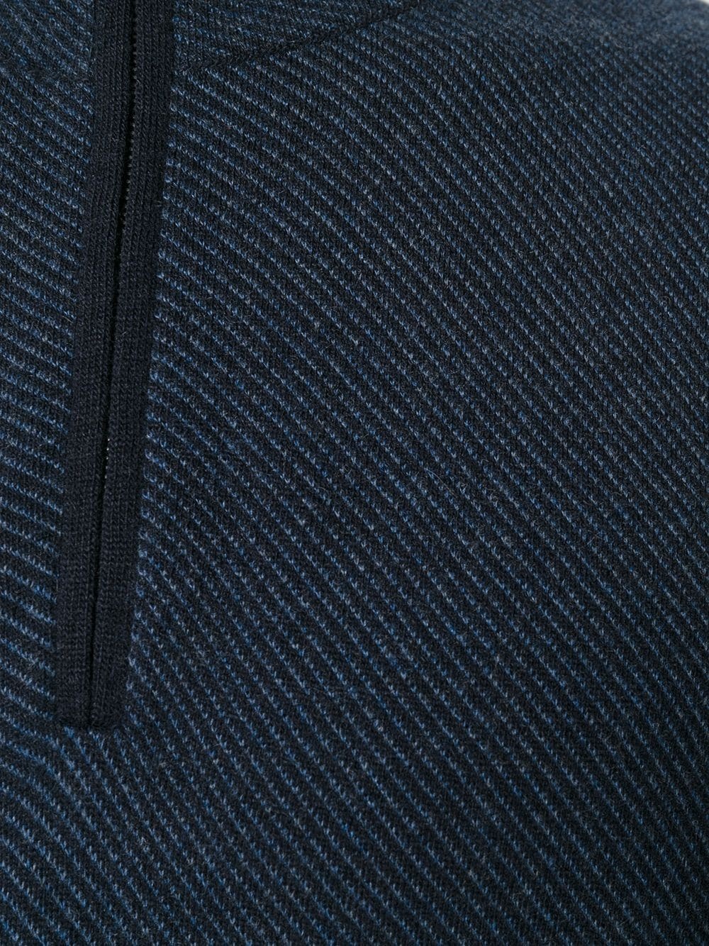 cashmere half-zip jumper - 9