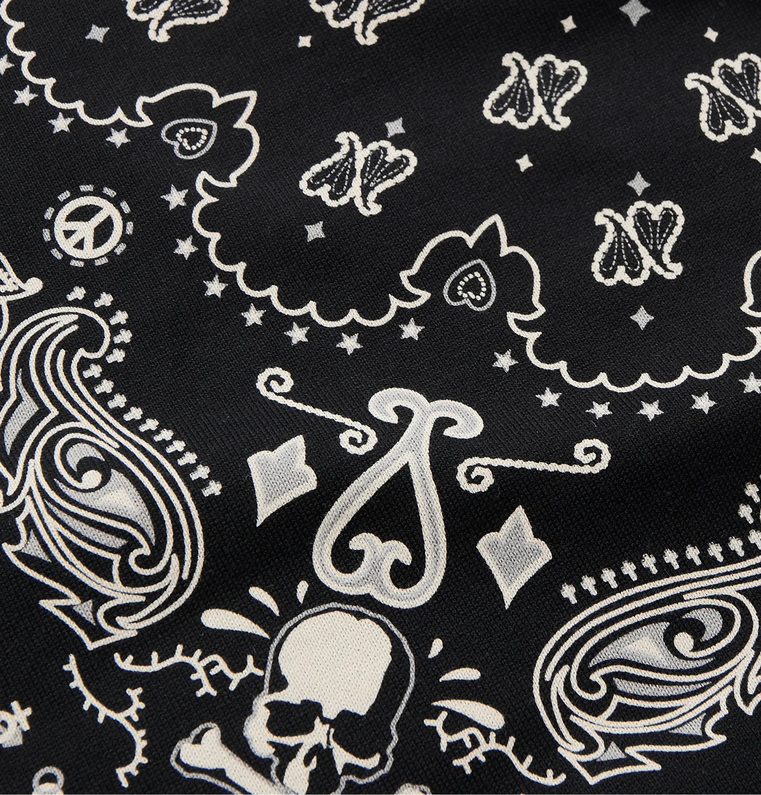 Bandana-Print Cotton-Jersey T-Shirt - 5