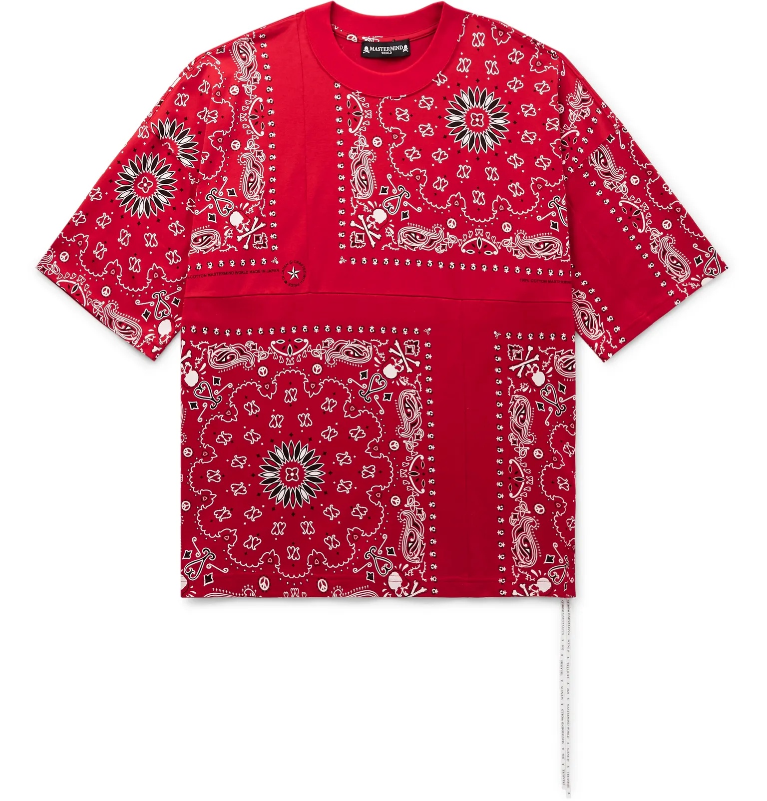 Bandana-Print Cotton-Jersey T-Shirt - 9