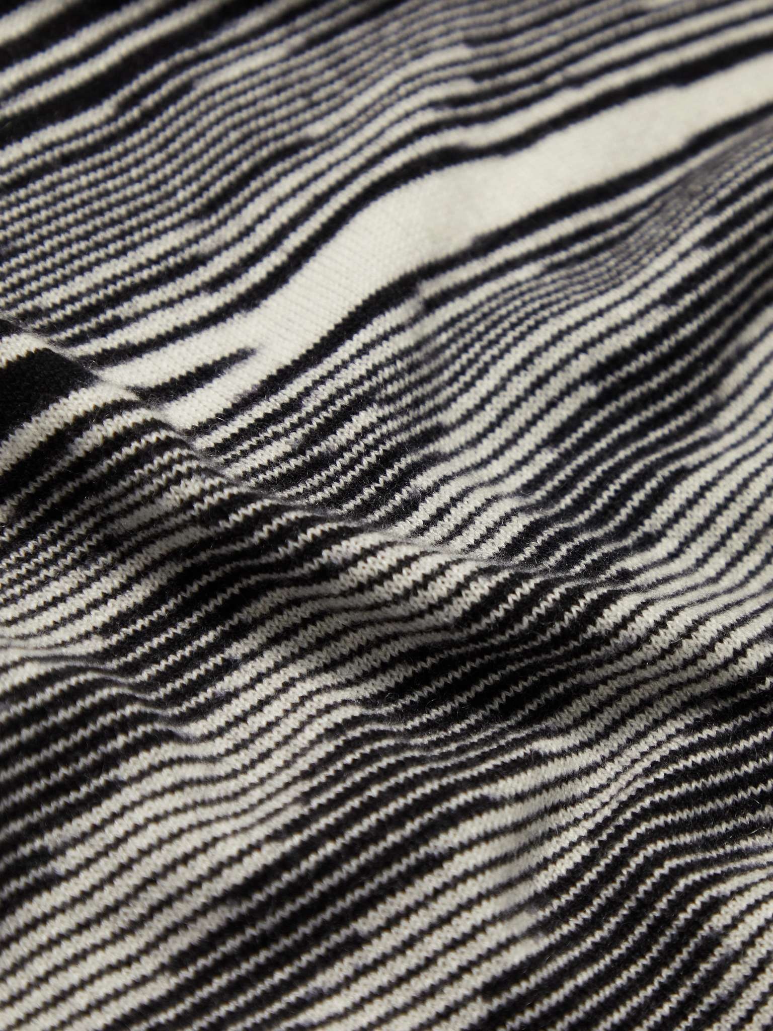 Striped Cashmere Sweater - 5