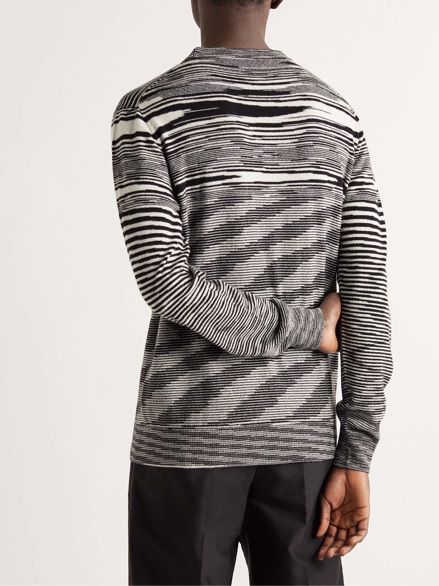 Striped Cashmere Sweater - 7