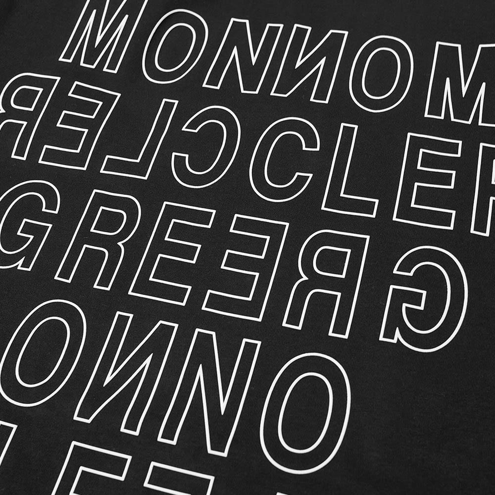 Moncler Grenoble Long Sleeve Reverse Text Logo Tee - 3