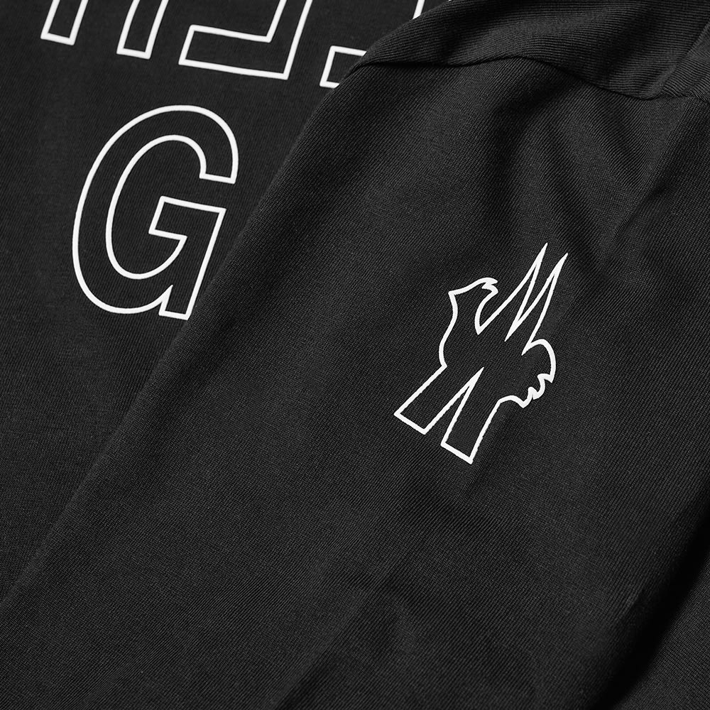 Moncler Grenoble Long Sleeve Reverse Text Logo Tee - 5