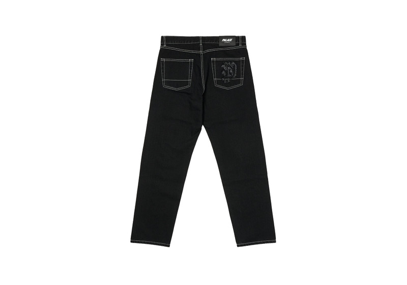 PALACE LIQUE DENIM JEAN BLACK outlook