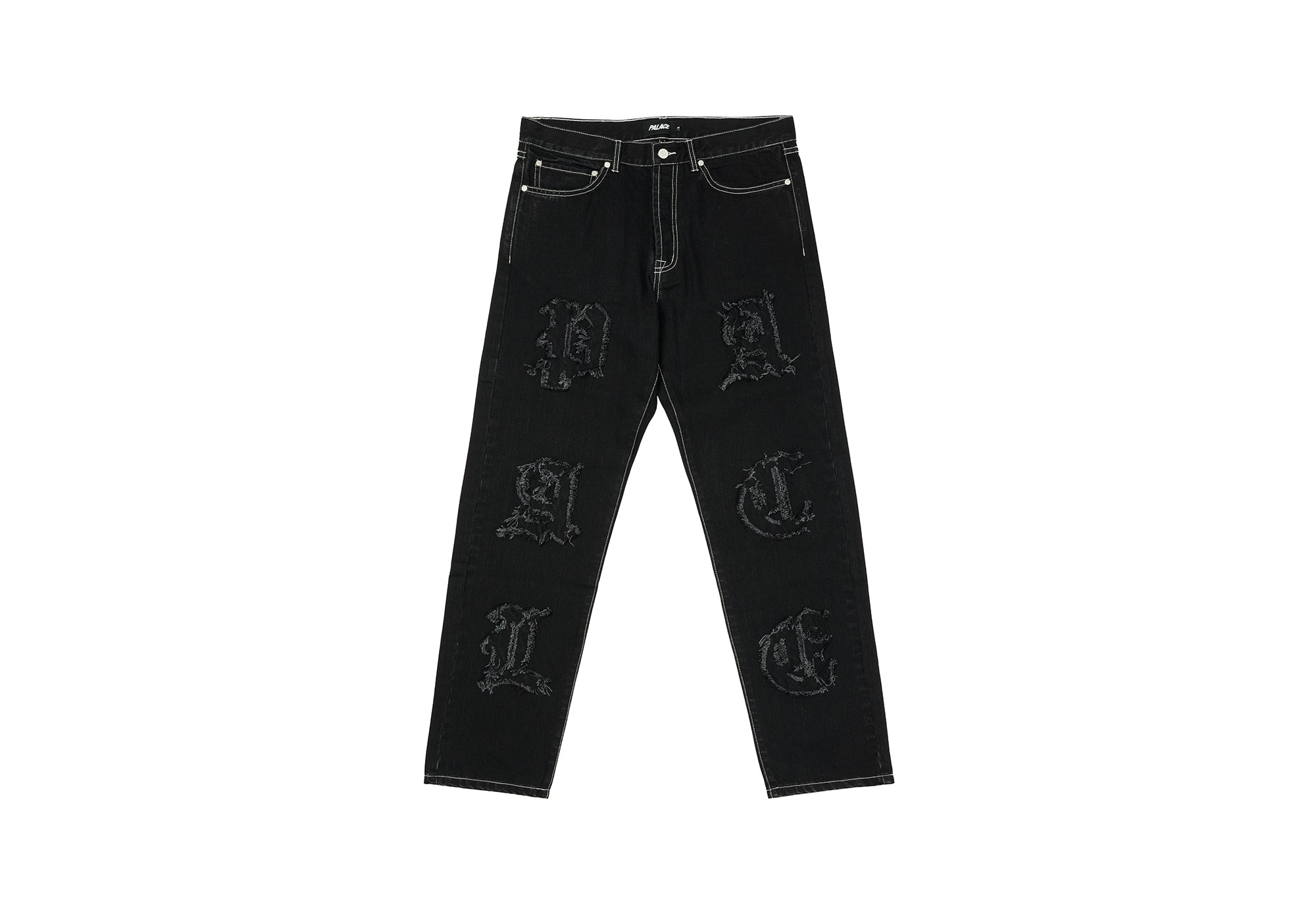 LIQUE DENIM JEAN BLACK - 1