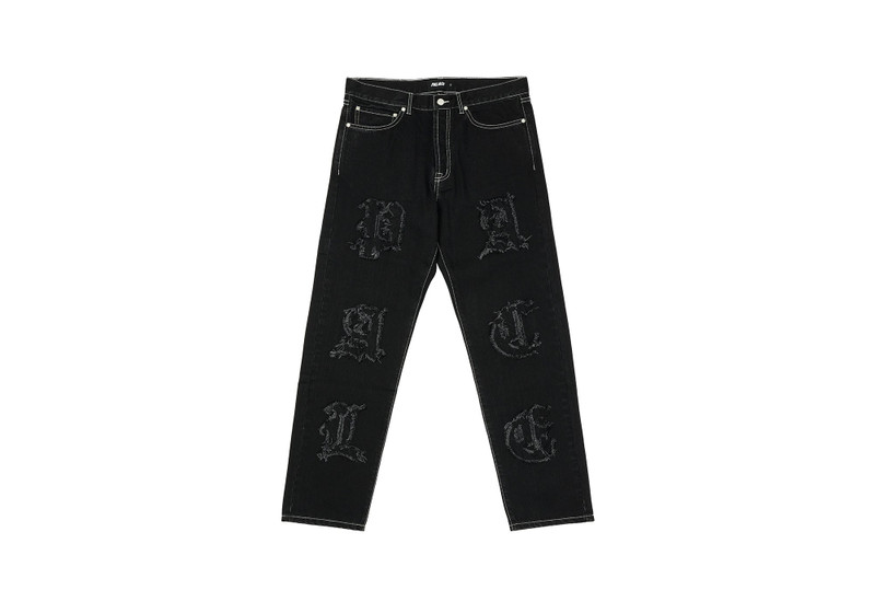 LIQUE DENIM JEAN BLACK 1