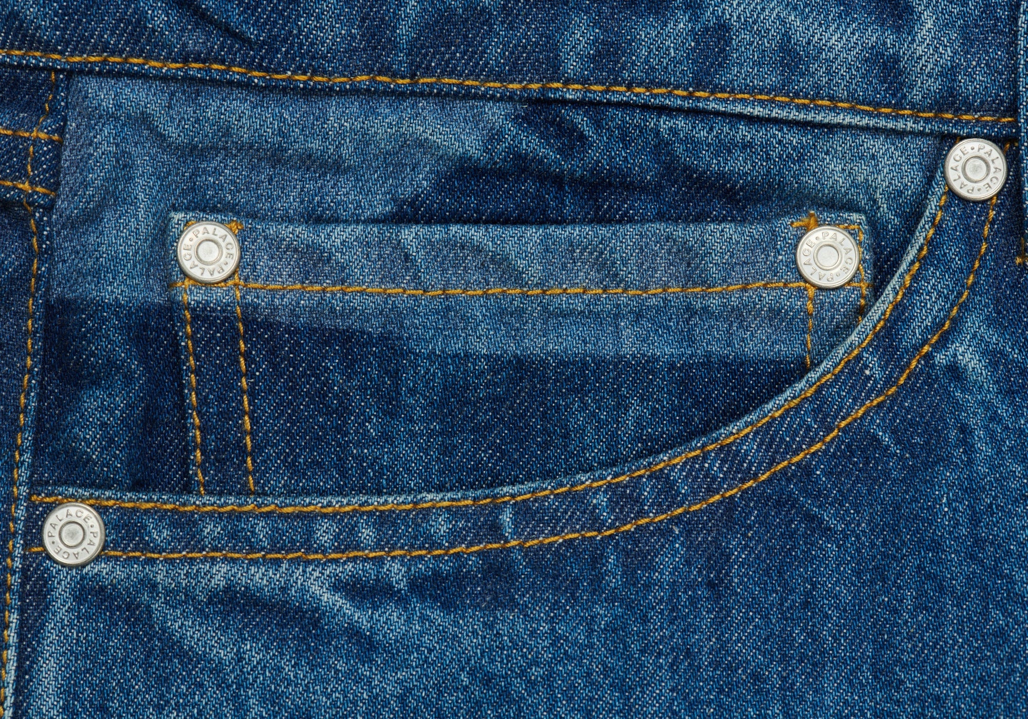 PALACE ZOMBY DENIM JEANS STONE WASH - 3