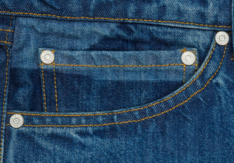 PALACE ZOMBY DENIM JEANS STONE WASH 3