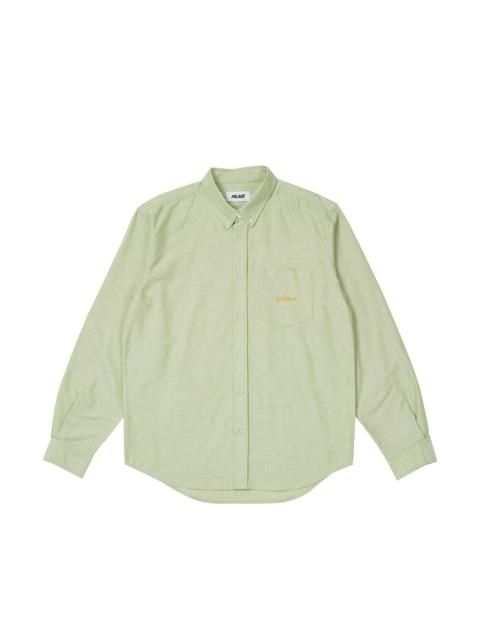 PALACE PALACE OXFORD SHIRT GREEN