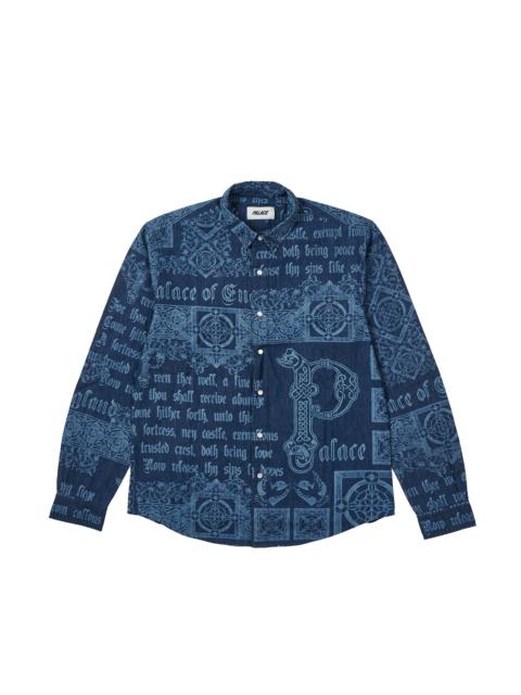 PALACE MEDIEVAL SHIRT BLUE