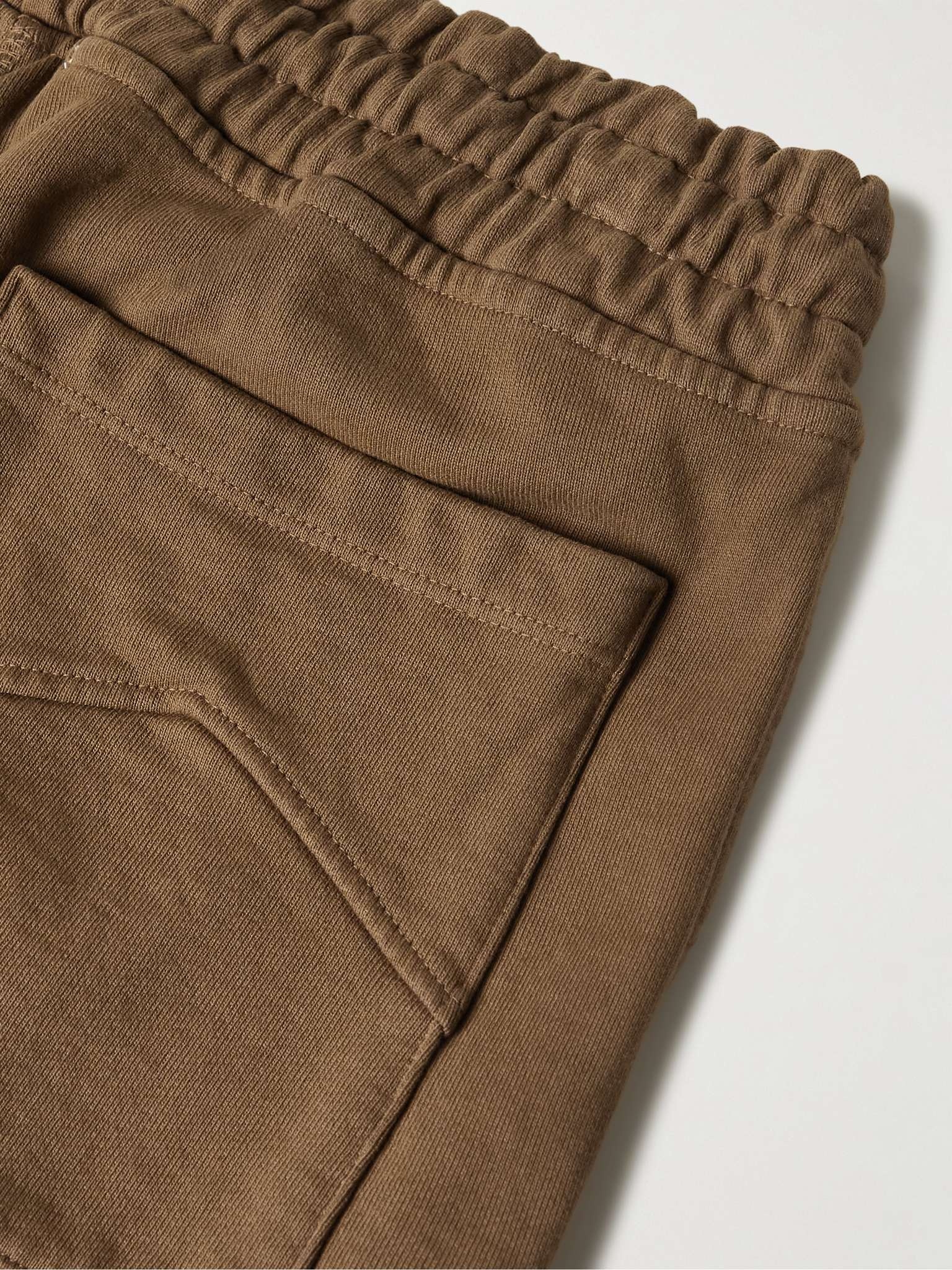 Tapered Logo-Embroidered Cotton-Jersey Sweatpants - 9