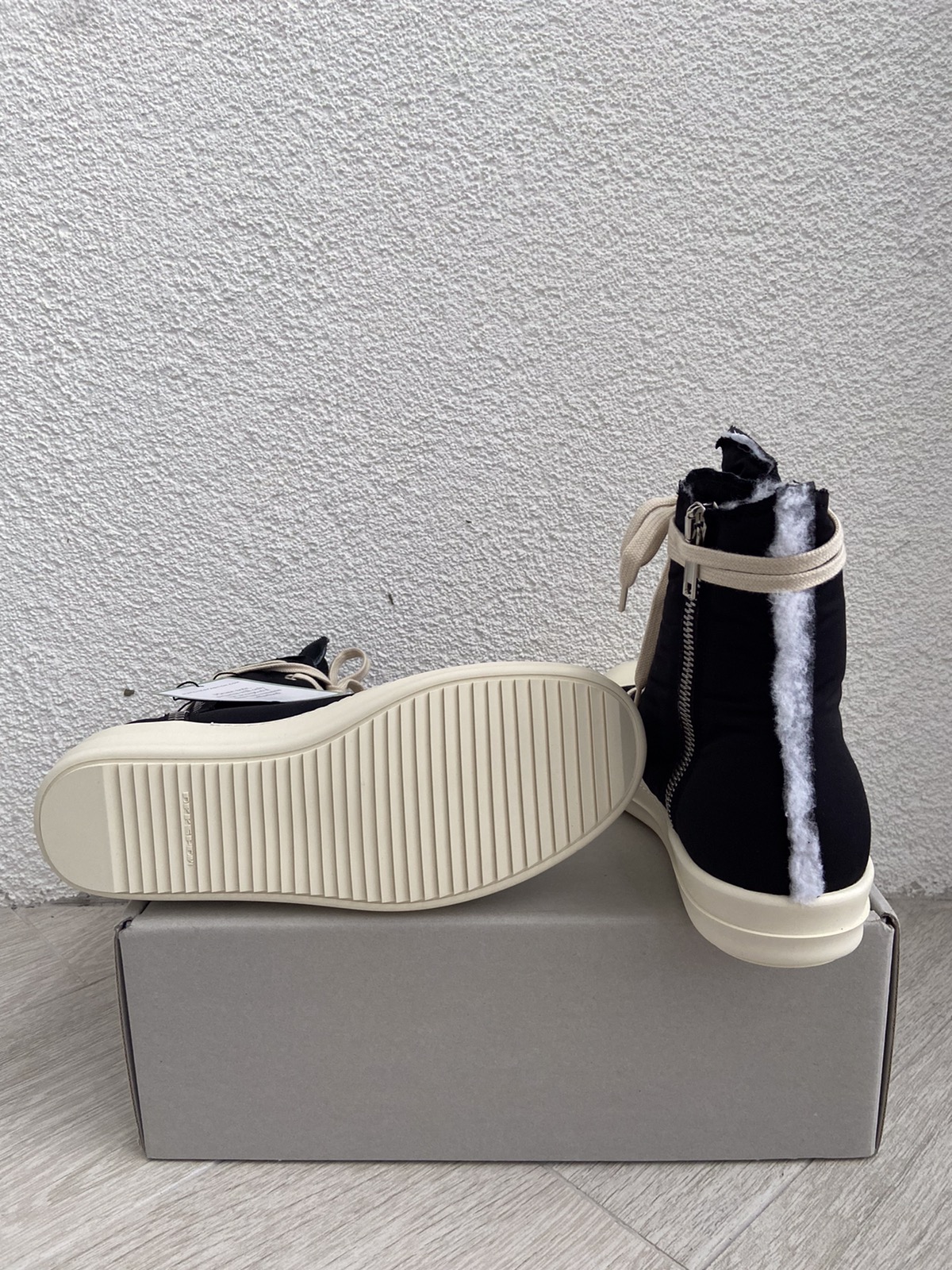 Rick Owens BNIB RAMONES HIGH TOP MURRAY FW21 ASAP TRAVIS CARTI