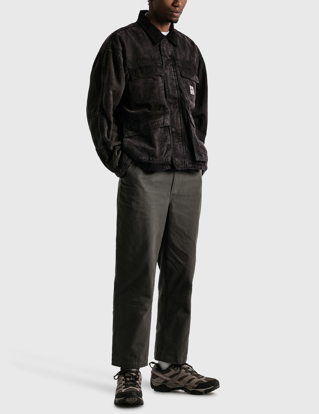 WASHED CANVAS SHOP JACKET - 9