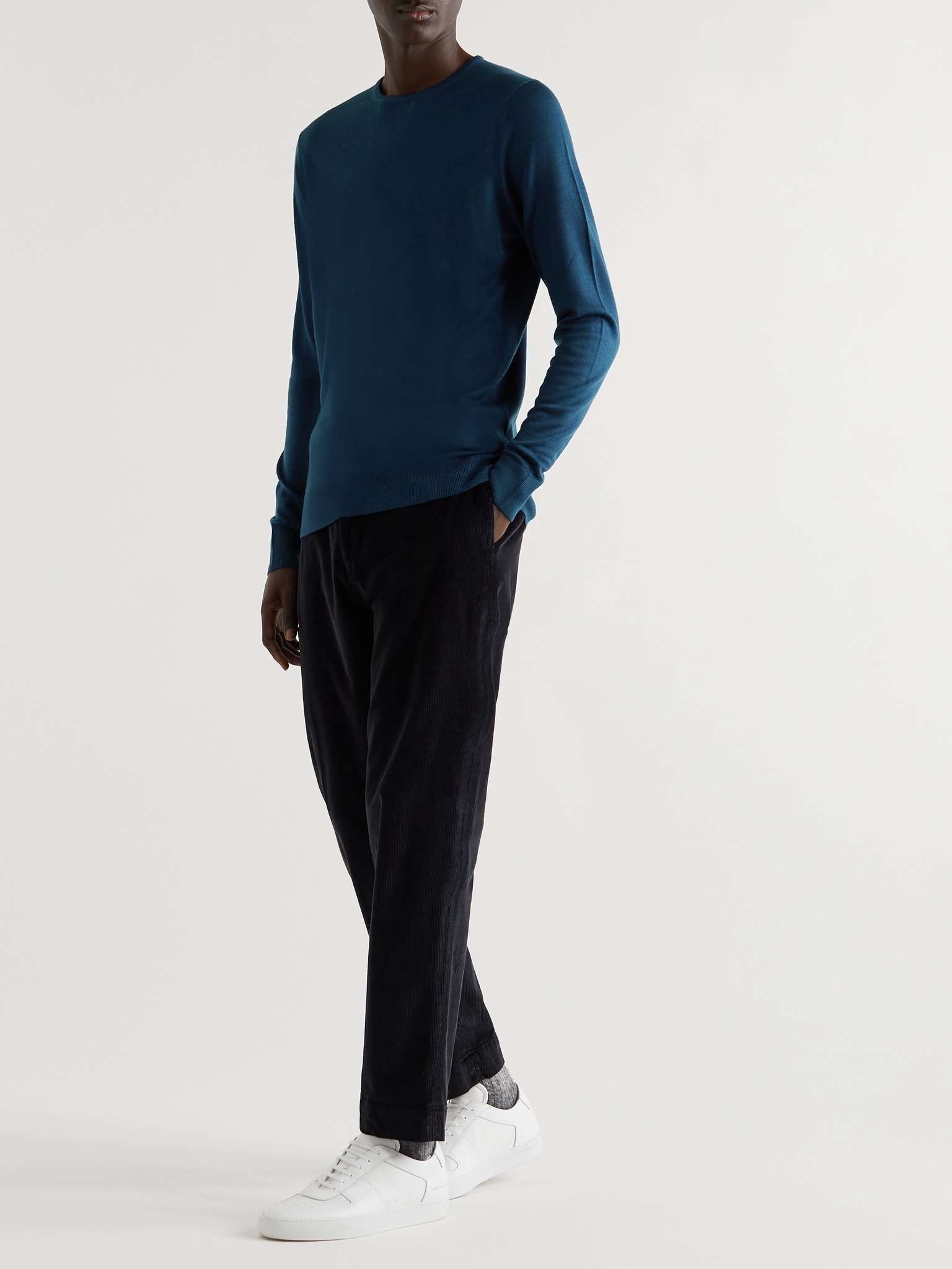 Slim-Fit Merino Wool Sweater - 3