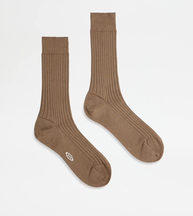 SOCKS - BROWN 1