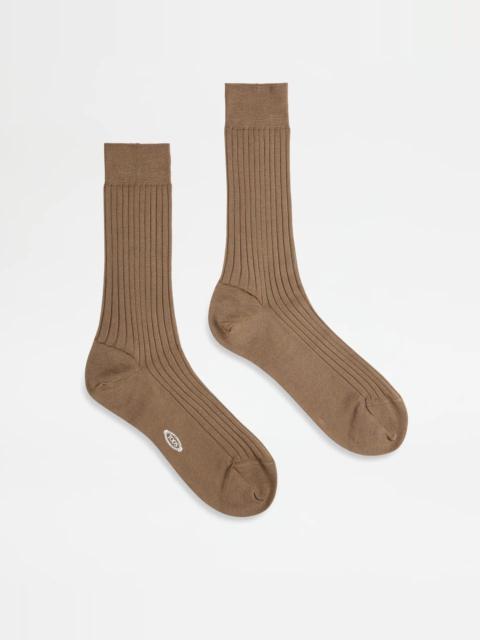 Tod's SOCKS - BROWN