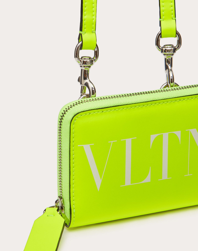 Valentino VLTN Neon Wallet with Neck Strap outlook
