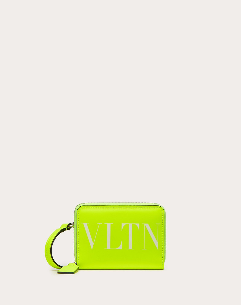 VLTN Neon Wallet with Neck Strap 1