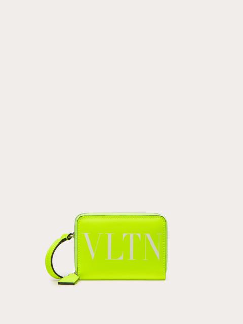 Valentino VLTN Neon Wallet with Neck Strap