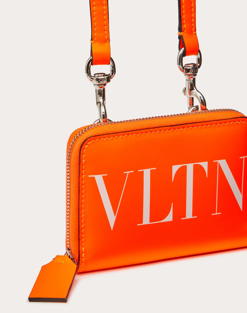 Valentino VLTN Neon Wallet with Neck Strap outlook