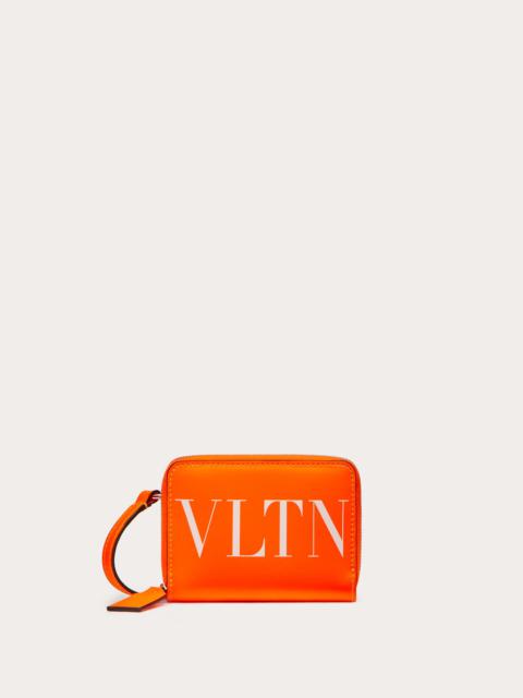 Valentino VLTN Neon Wallet with Neck Strap