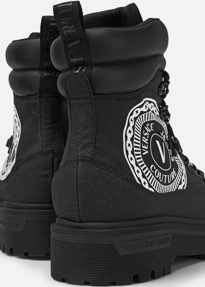 VERSACE JEANS COUTURE Syrius V-Emblem Boots outlook