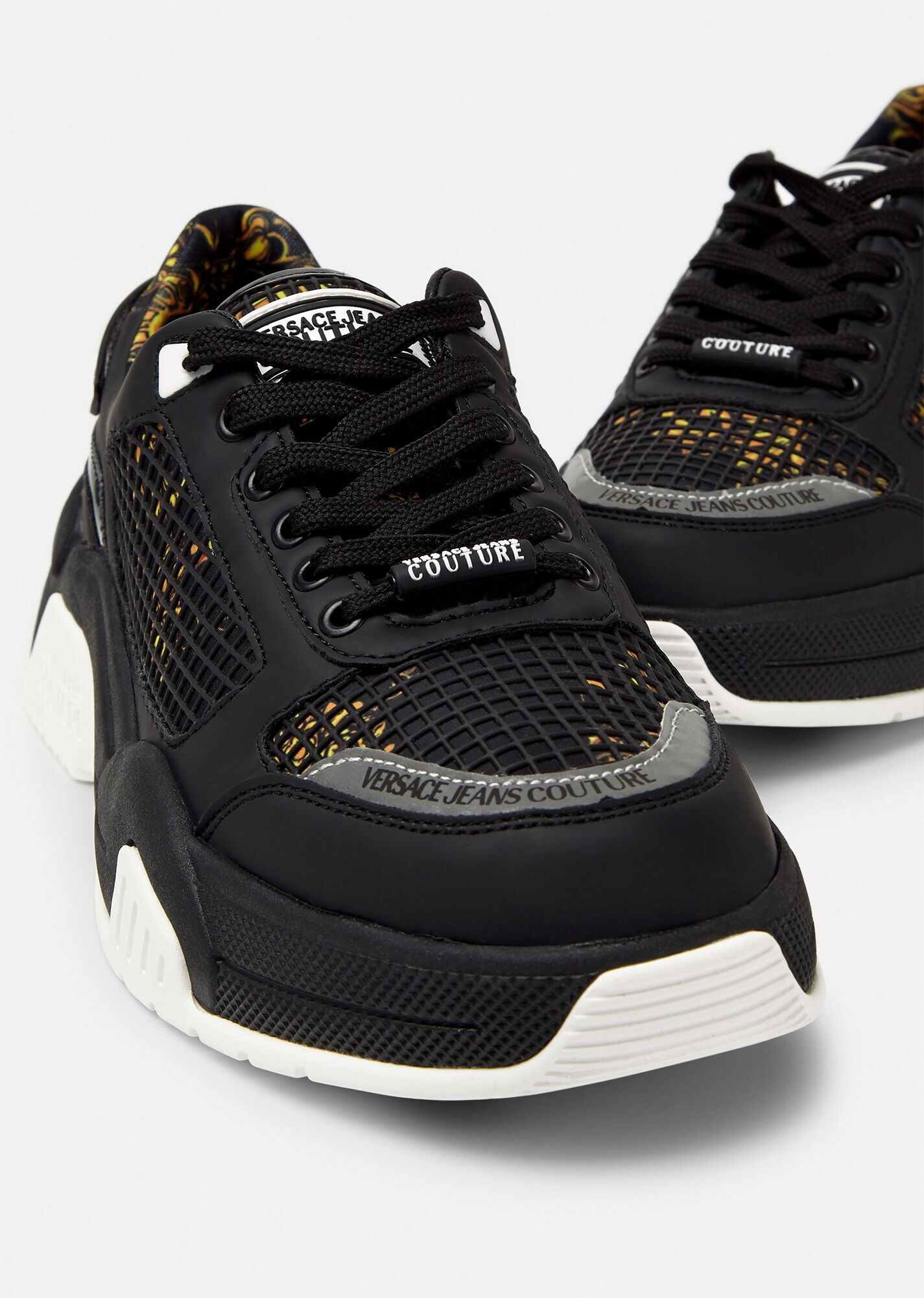 Stargaze Regalia Baroque Print Sneakers - 4