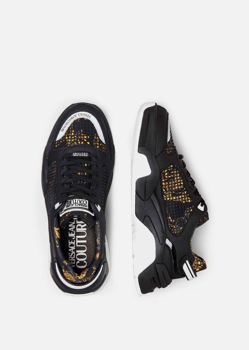 VERSACE JEANS COUTURE Stargaze Regalia Baroque Print Sneakers outlook