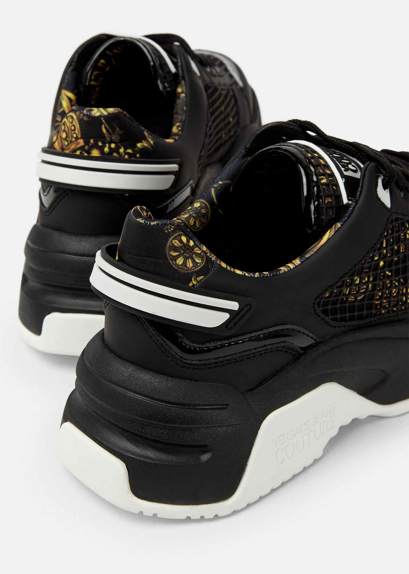 Stargaze Regalia Baroque Print Sneakers - 3