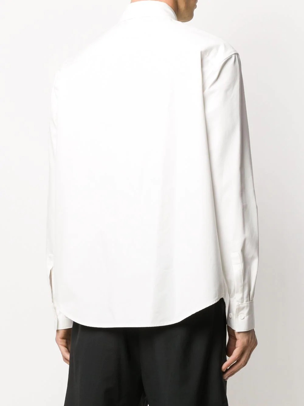 plain long-sleeve shirt - 9