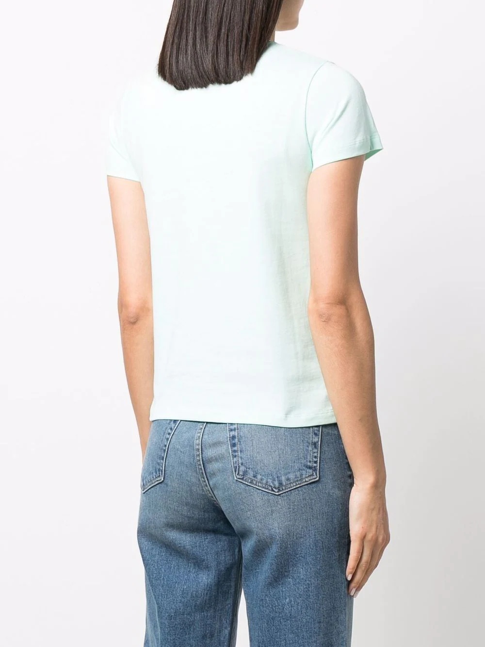 logo-print cotton T-shirt - 7