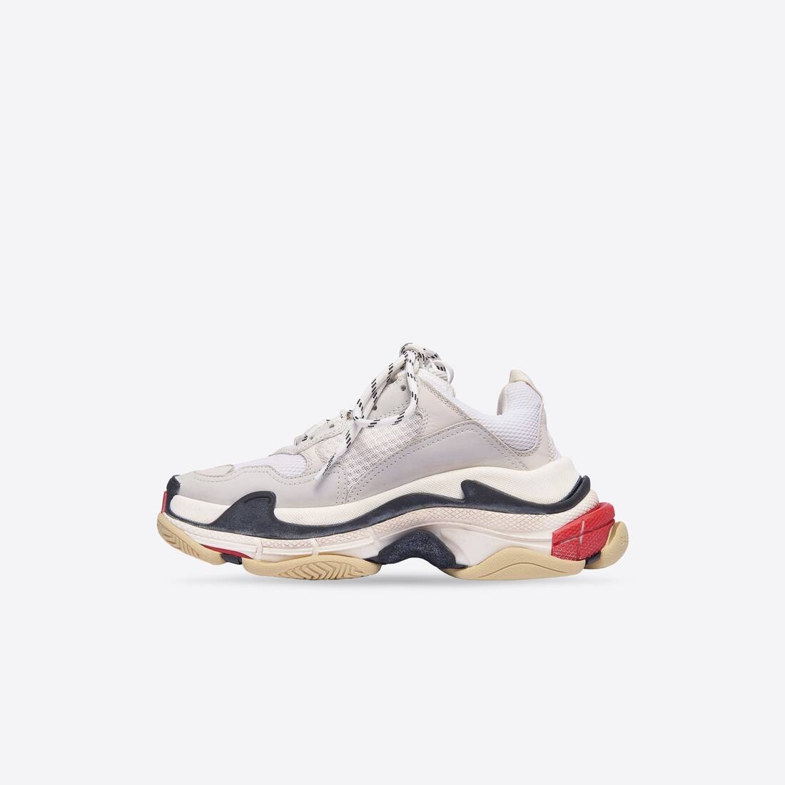 Women's Triple S Sneaker in White - 4